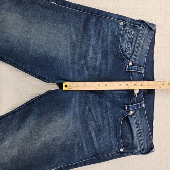 True Religion Geno Jeans Men's 36x32 Medium Blue Wash Relaxed Slim NWOT - Picture 5 of 16